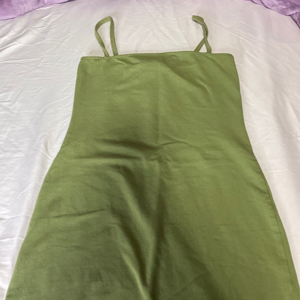 Green dress